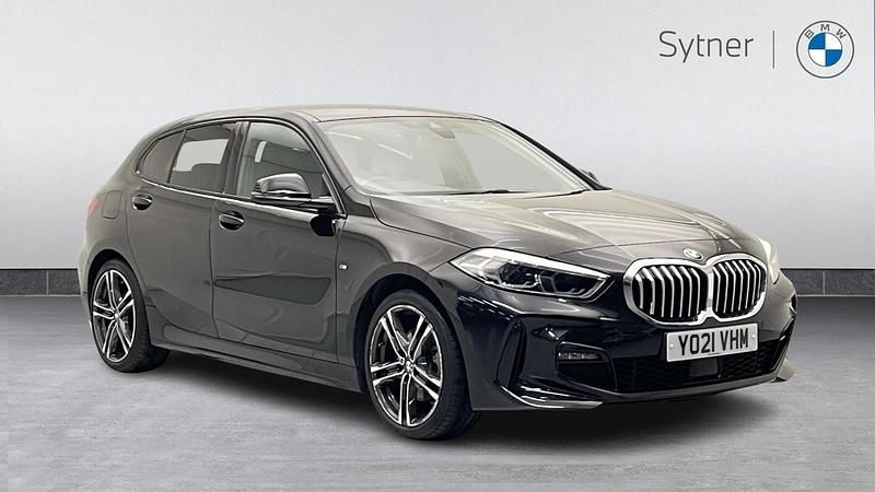 Used BMW 118 M Sport 134 HP (98 kW) 2021 Black Hatchback