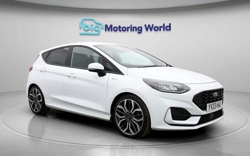 Used Ford Fiesta ST-Line X 101 HP (74 kW) 2023 White Hatchback