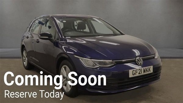 Blue Used 2021 VW Golf VIII S Hatchback | £13,995 (Good price) - Image 1/3