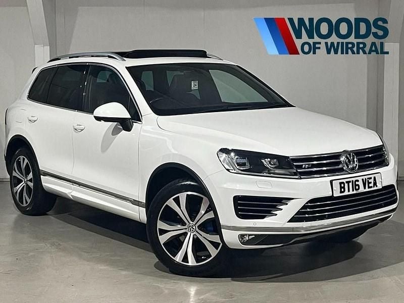 Used VW Touareg R-line 262 HP (192 kW) 2016 White SUV