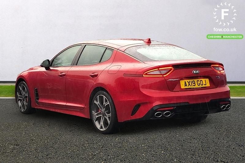 Used Kia Stinger GT 370 HP (272 kW) 2019 Red Hatchback