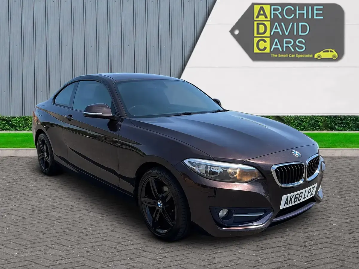 Used BMW 218 Sport Line 2016 Brown Coupe