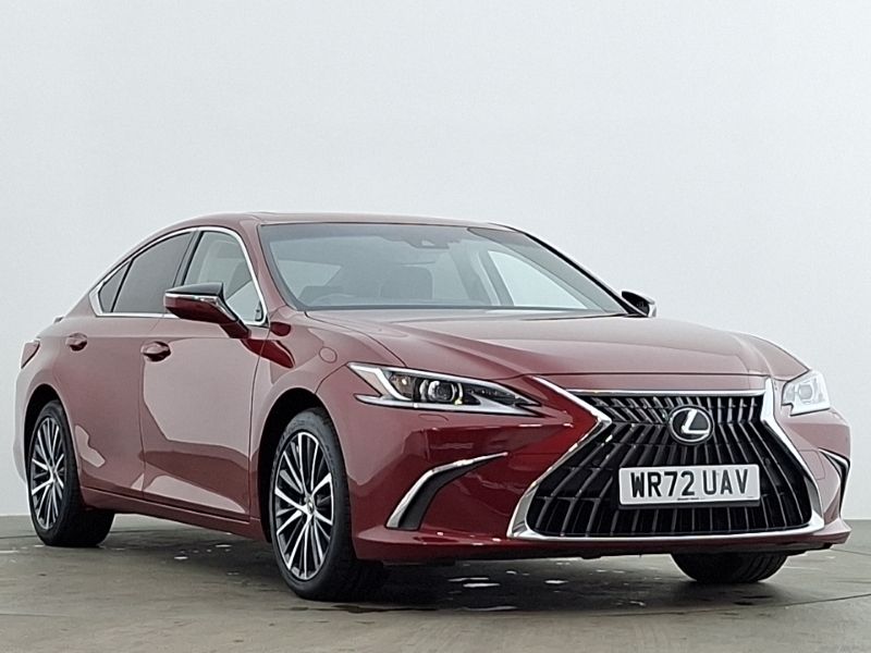 Red Used 2022 Lexus ES300H Sedan | £26,498 (Fair price) - Image 1/4