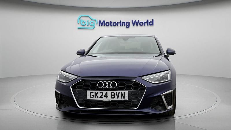 Used Audi A4 S-Line 150 HP (110 kW) 2024 Blue Sedan