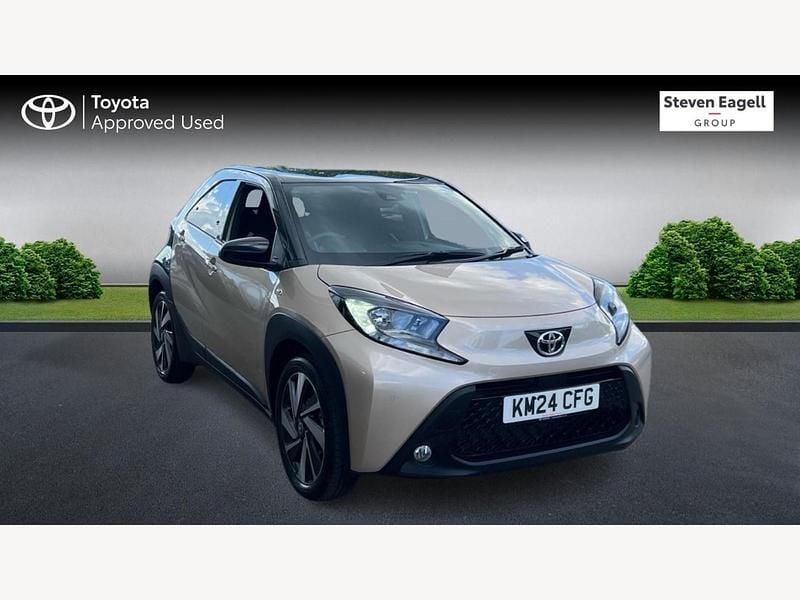 Beige Used 2024 Toyota Aygo Hatchback | £13,760 (Fair price) - Image 1/3