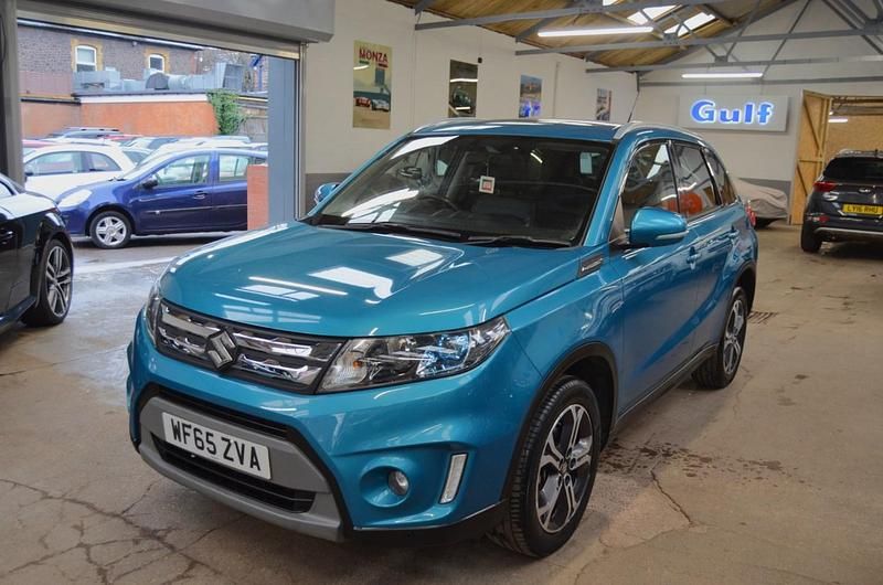 Turquoise Used 2015 Suzuki Vitara SZ5 Hatchback | £7,995 (Fair price) - Image 1/4