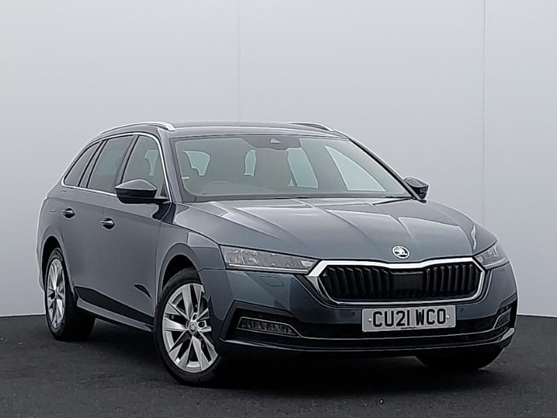 Grey Used 2021 Skoda Octavia SE L First Edition Estate | £17,998 (A bit pricey) - Image 1/4
