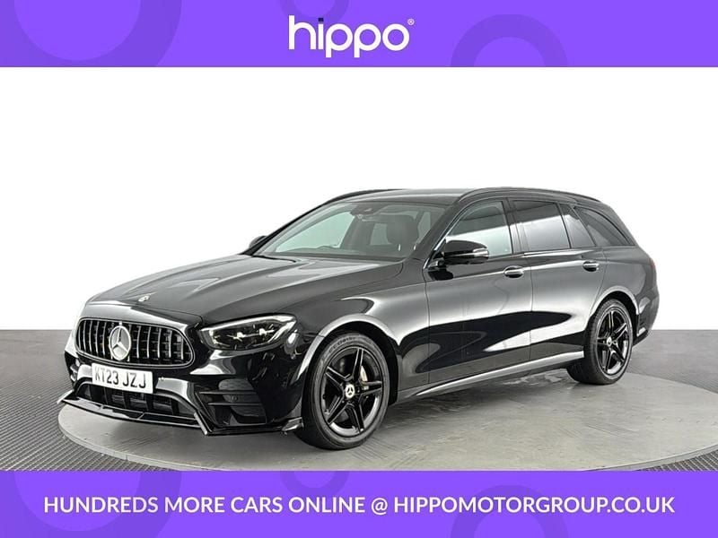 Black Used 2023 Mercedes E300 AMG line Estate | £34,120 (Fair price) - Image 1/4