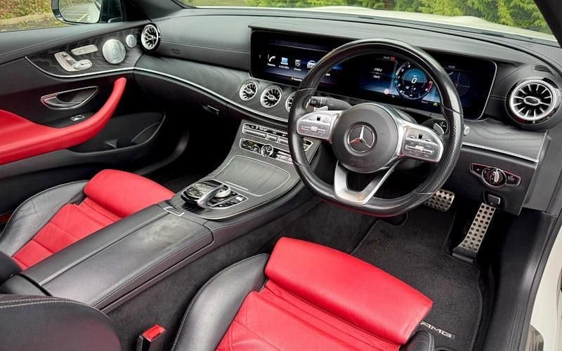 Used Mercedes E450 AMG Line Premium Plus 367 HP (269 kW) 2018 White Coupe