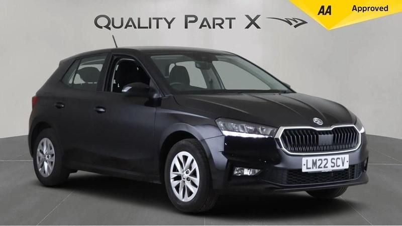 Black Used 2022 Skoda Fabia Comfort Hatchback | £11,244 (Good price) - Image 1/3