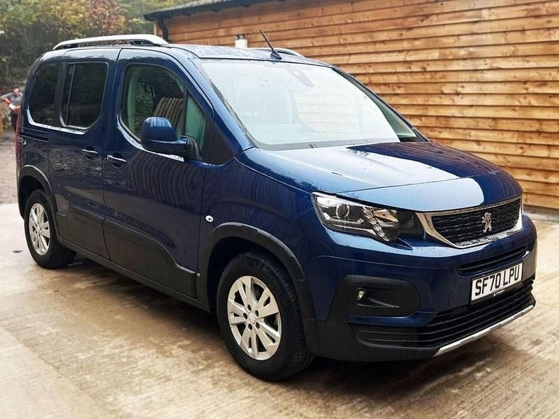 Used Peugeot Rifter Access 131 HP (96 kW) 2020 Blue MPV