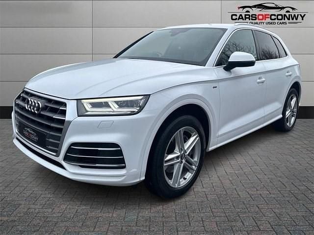 Used Audi Q5 S-Line 190 HP (139 kW) 2017 White SUV