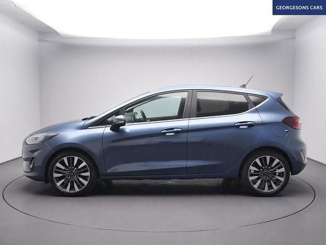Used Ford Fiesta Titanium X 125 HP (91 kW) 2023 Blue Hatchback