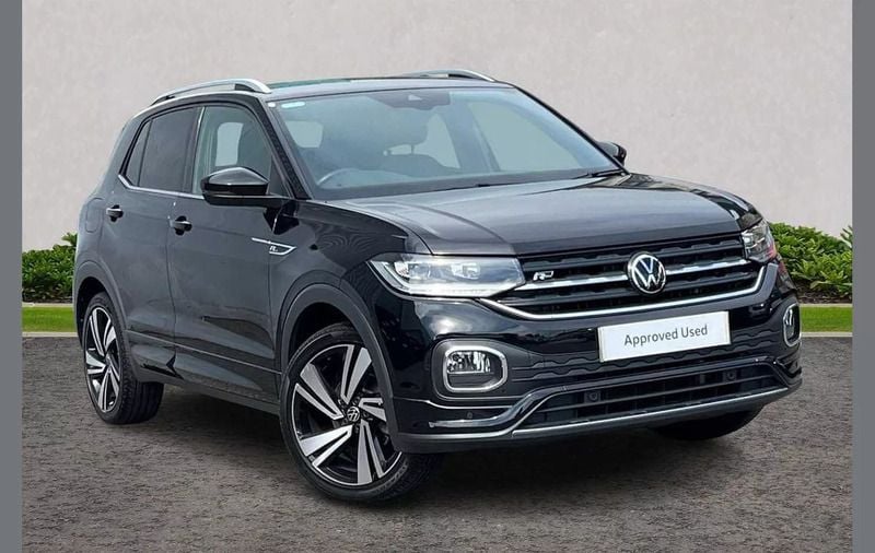 Black Used 2022 VW T-Cross R-line SUV | £19,995 (Fair price) - Image 1/4