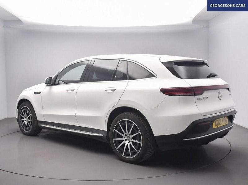 Used Mercedes EQC400 AMG line 300 kW (408 HP) 2021 White SUV