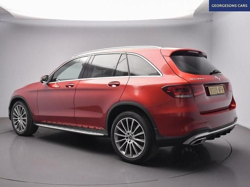 Used Mercedes GLC300 AMG line 245 HP (180 kW) 2019 Red SUV