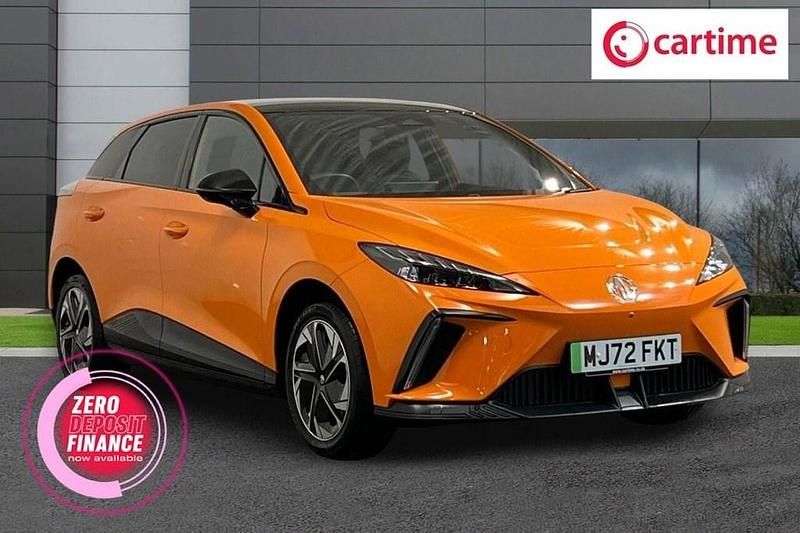 Orange Used 2022 MG MG4 EV Trophy Hatchback | £12,990 (Fair price) - Image 1/4