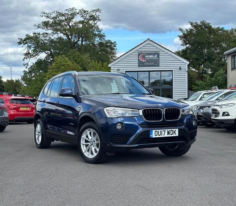 Blue Used 2017 BMW X3 SUV | £10,490 (Good price) - Image 1/4