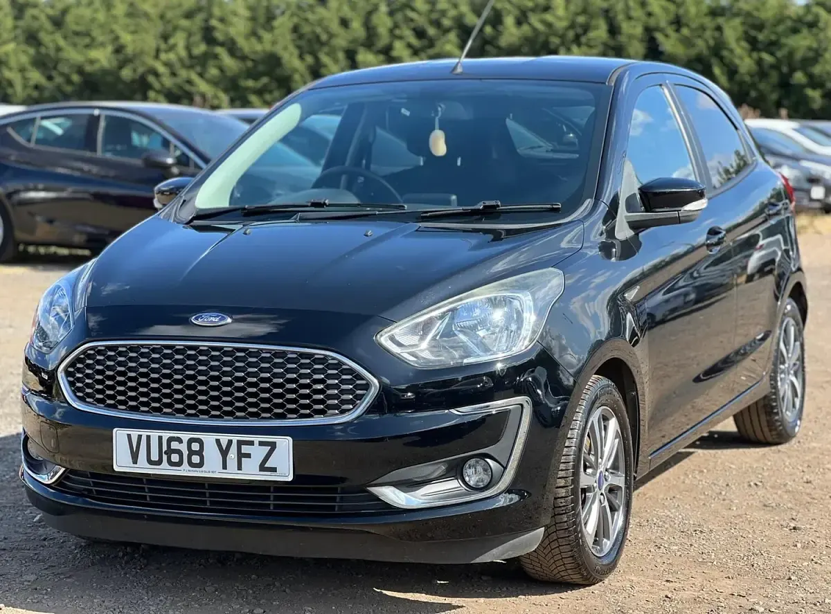 Used Ford Ka Plus Zetec 2018 Black Hatchback