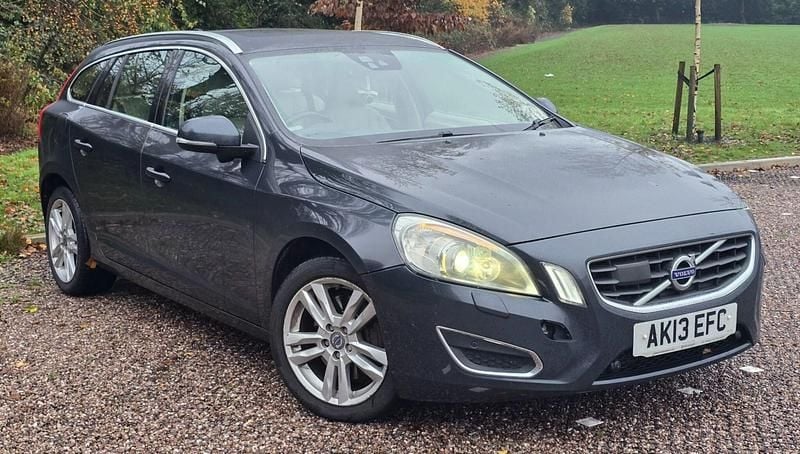 Grey Used 2013 Volvo V60 SE Lux Estate | £2,995 (Good price) - Image 1/4