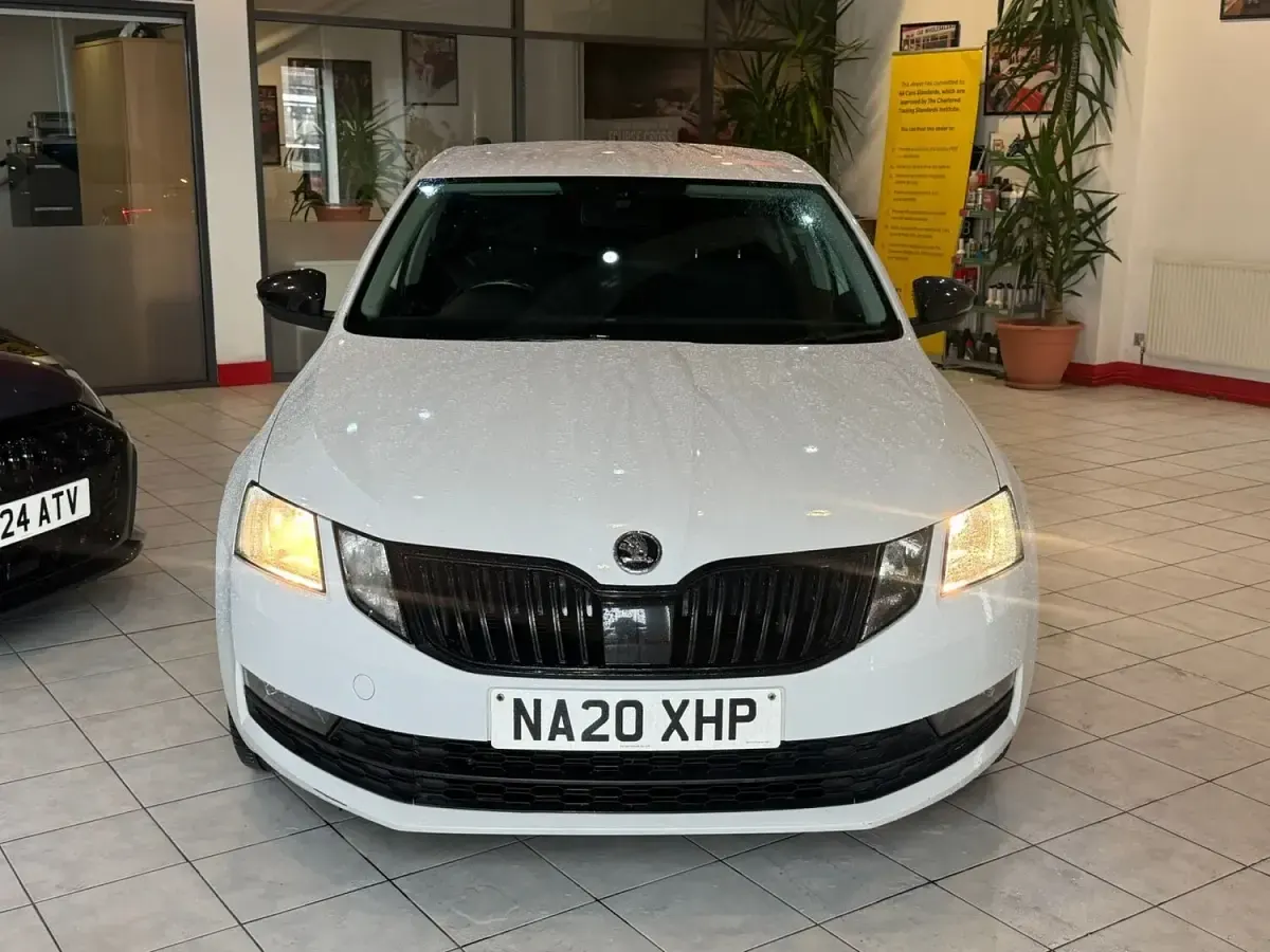 Used Skoda Octavia SE Drive 150 HP (110 kW) 2020 White Hatchback