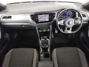 Używany VW T-Roc R-line 150 KM (110 kW) 2021 Czarny SUV