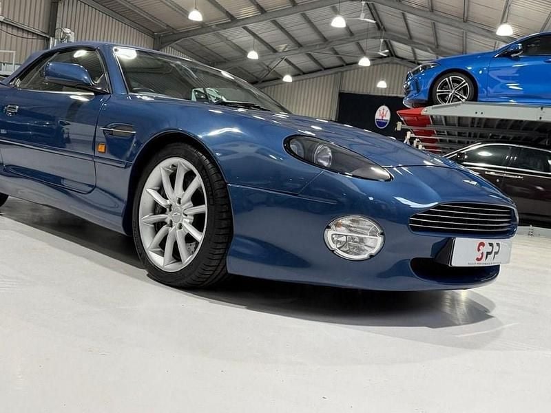 Used Aston Martin DB7 420 HP (308 kW) 2000 Blue Cabriolet