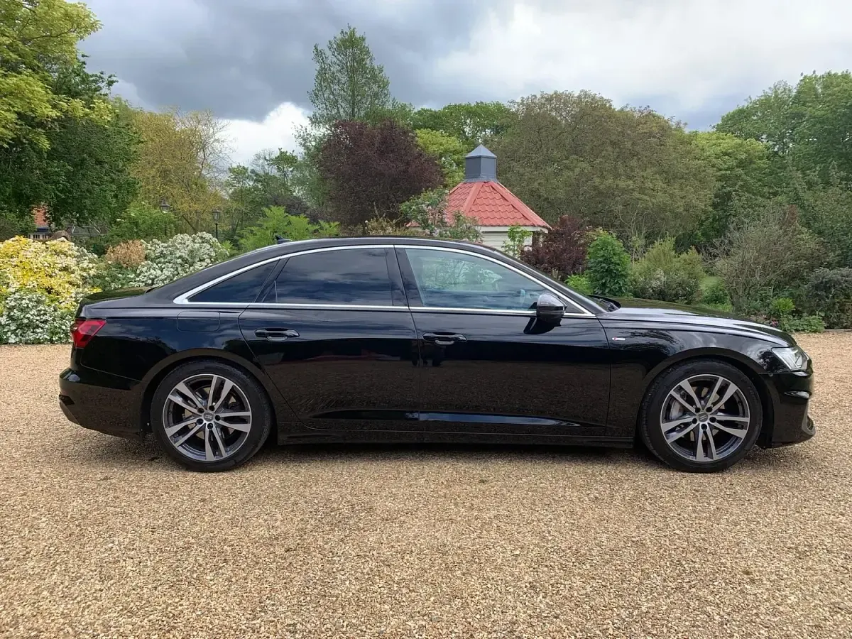 Used Audi A6 S-Line 245 HP (180 kW) 2019 Black Sedan