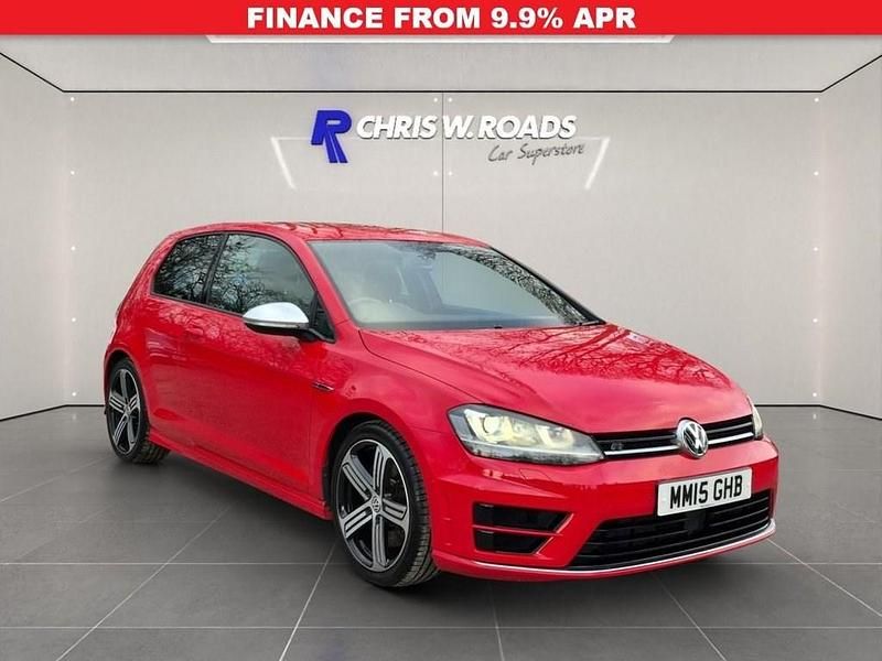 Used VW Golf VII R 300 HP (220 kW) 2015 Red Hatchback
