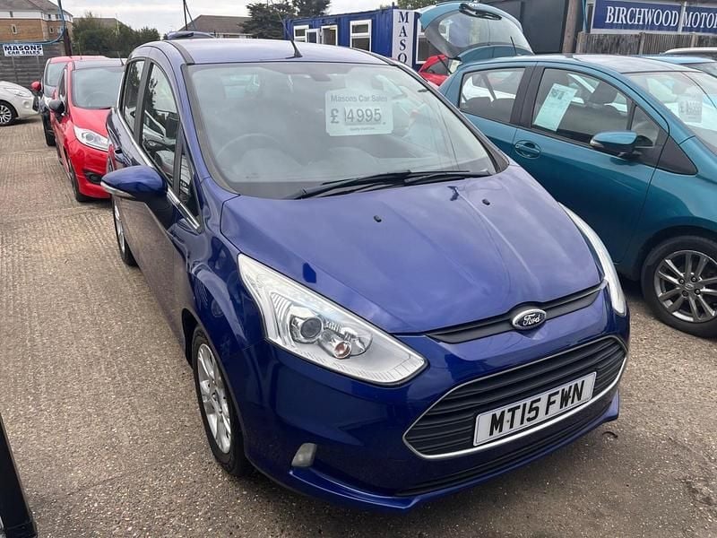 Blue Used 2015 Ford B-MAX Zetec MPV | £4,995 (Super price) - Image 1/4