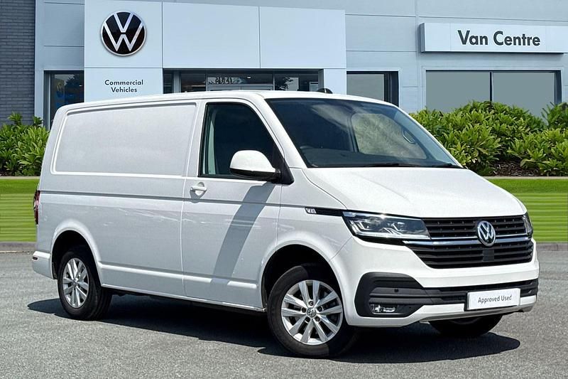 White Used 2024 VW Transporter Highline Van | £24,791 (Super price) - Image 1/4