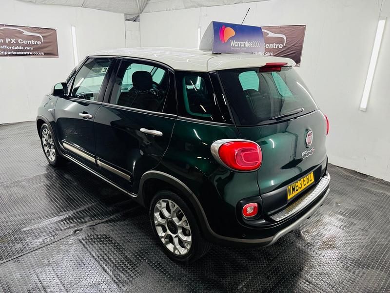 Used Fiat 500L Trekking 85 HP (62 kW) 2014 Green MPV