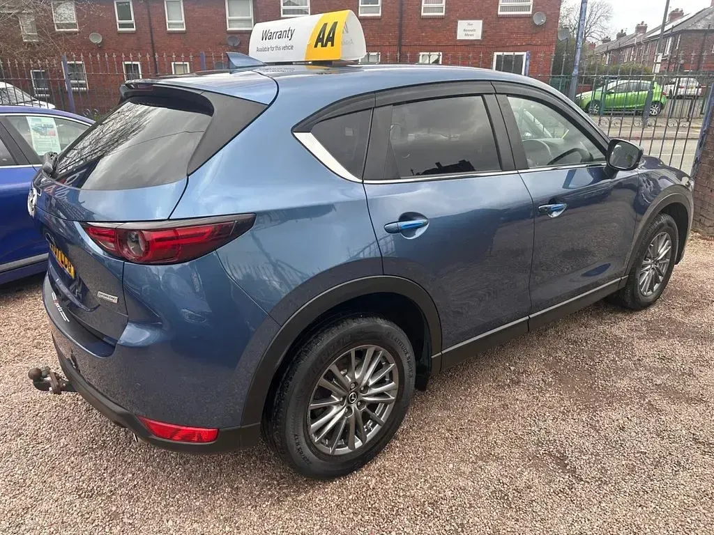 Used Mazda CX-5 150 HP (110 kW) 2018 Blue SUV