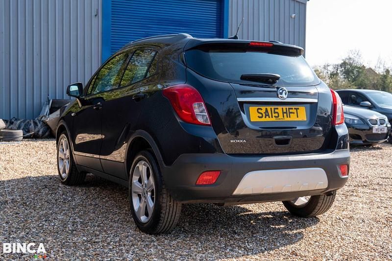 Used Vauxhall Mokka S 115 HP (84 kW) 2015 Black SUV