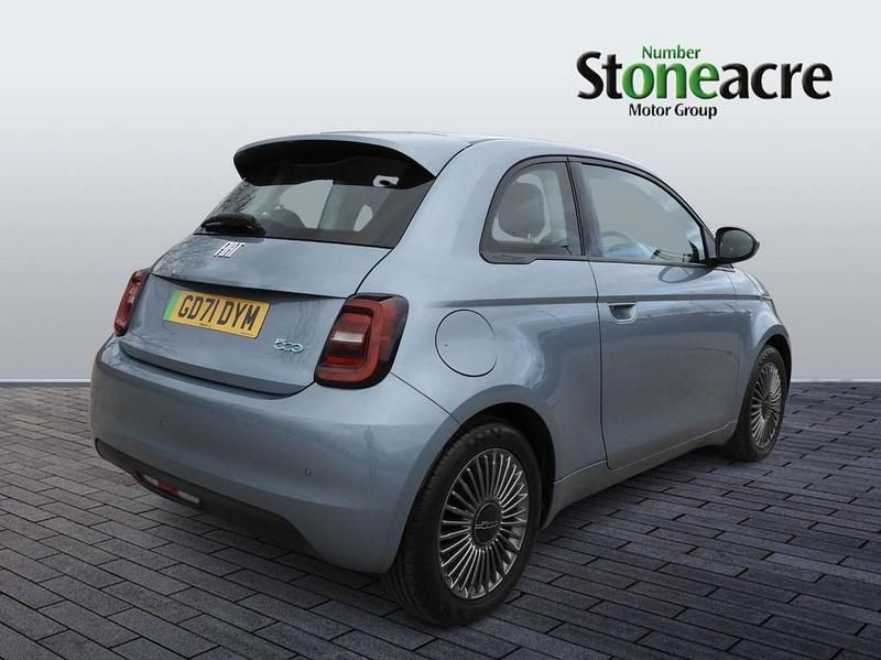 Used Fiat 500e Icon 86 kW (118 HP) 2022 Blue Hatchback