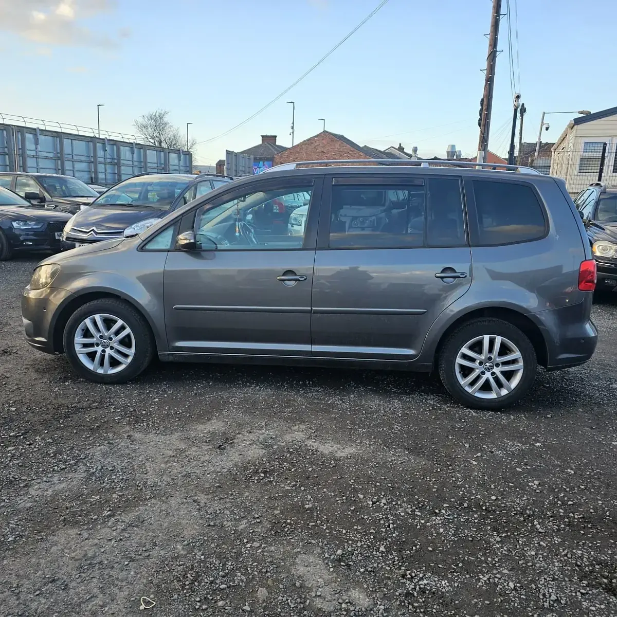 Used VW Touran SE 105 HP (77 kW) 2013 Grey MPV