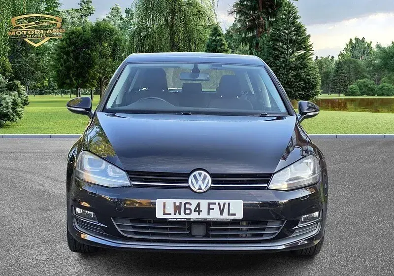 Used VW Golf VII S 105 HP (77 kW) 2014 Black Hatchback