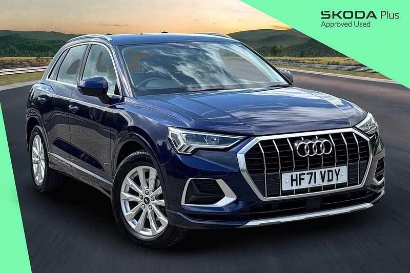 Blue Used 2021 Audi Q3 Sport SUV | £23,300 (Fair price) - Image 1/4