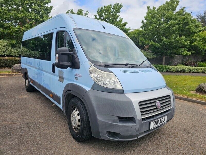Blue Used 2011 Fiat Ducato Van | £9,999 - Image 1/4