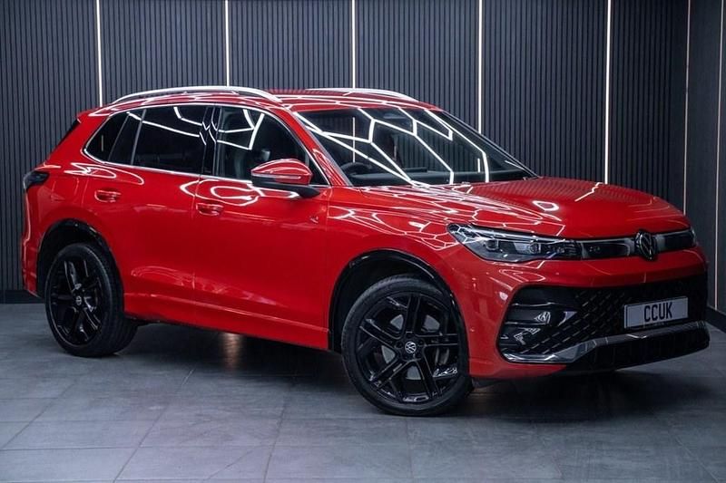 Used VW Tiguan R-line 150 HP (110 kW) 2024 Red SUV