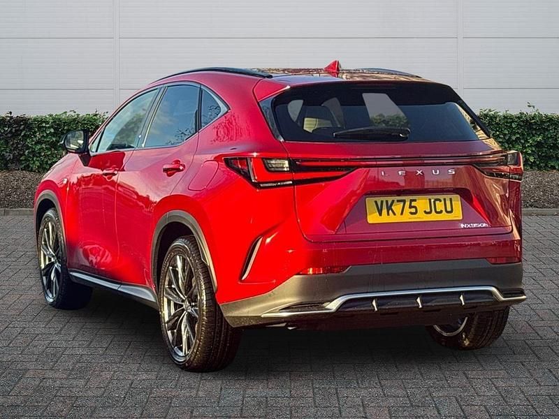 Used Lexus NX350h Sport Line 2025 Red Estate