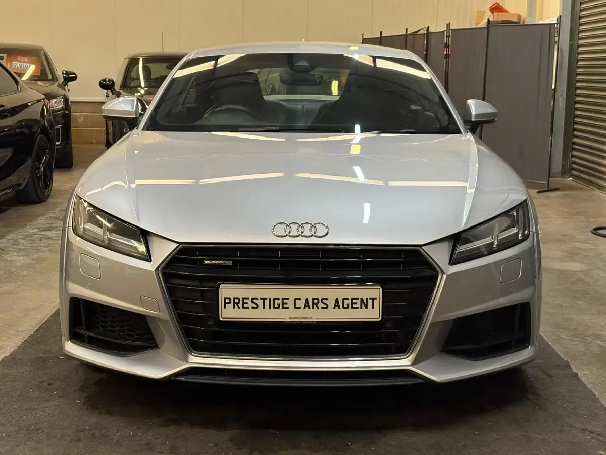 Used Audi TT S-Line 230 HP (169 kW) 2015 Silver Coupe