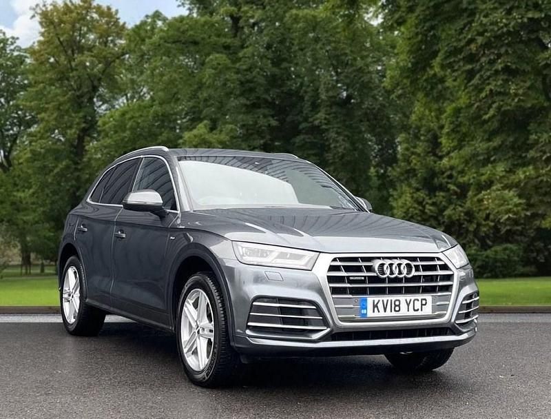 Used Audi Q5 S-Line 190 HP (139 kW) 2018 Grey SUV