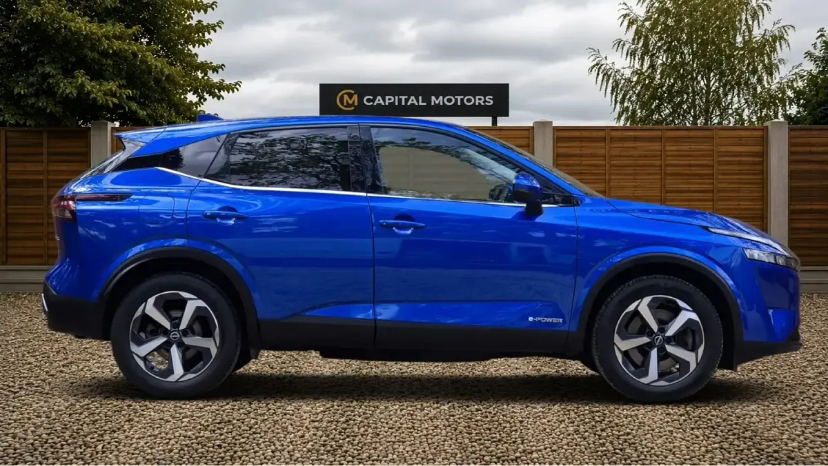 Used Nissan Qashqai N-Connecta 190 HP (139 kW) 2022 Blue SUV
