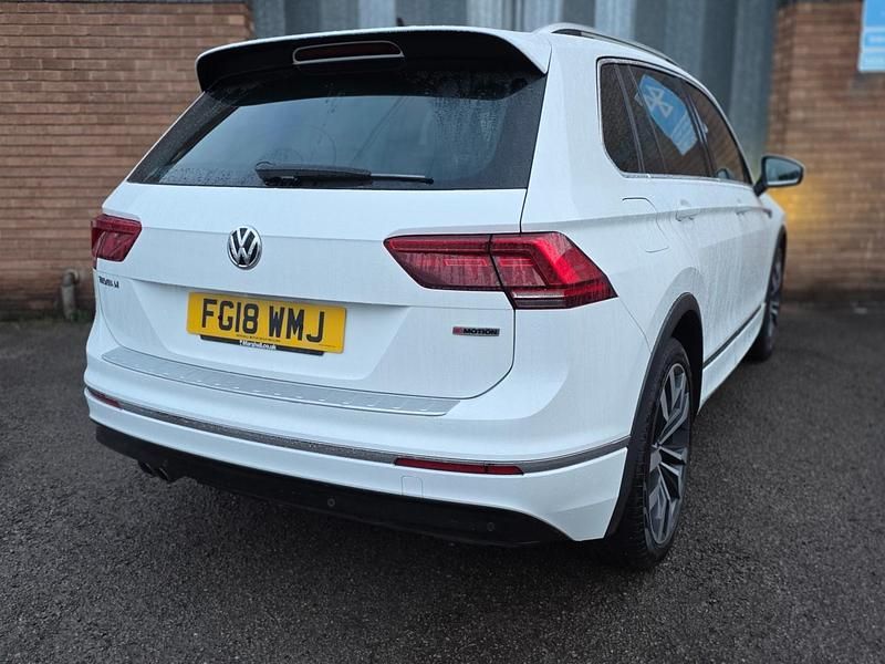 Used VW Tiguan R-line 180 HP (132 kW) 2018 White SUV
