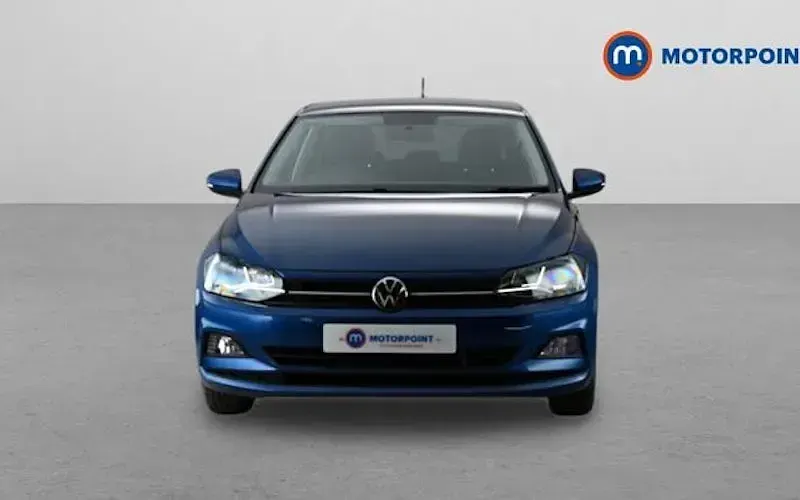 Used VW Polo Match 95 HP (69 kW) 2021 Blue Hatchback
