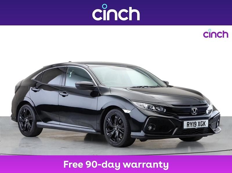 Black Used 2019 Honda Civic SR Hatchback | £14,499 (Fair price) - Image 1/3