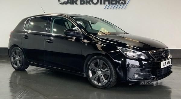 Black Used 2020 Peugeot 308 S Hatchback | £9,995 (Fair price) - Image 1/4