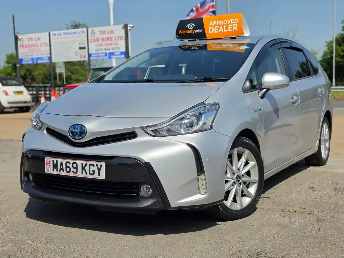 Used Toyota Prius+ Plus 136 HP (100 kW) 2019 Silver MPV