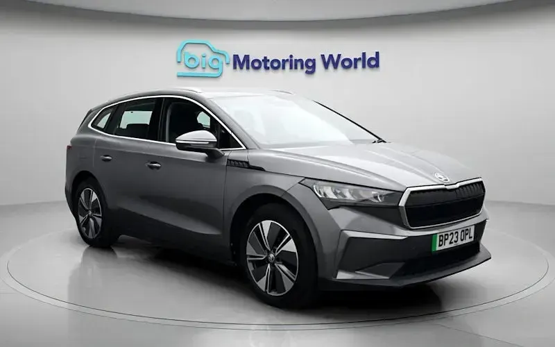 Used Skoda Enyaq iV ecoSuite 150 kW (204 HP) 2023 Grey SUV
